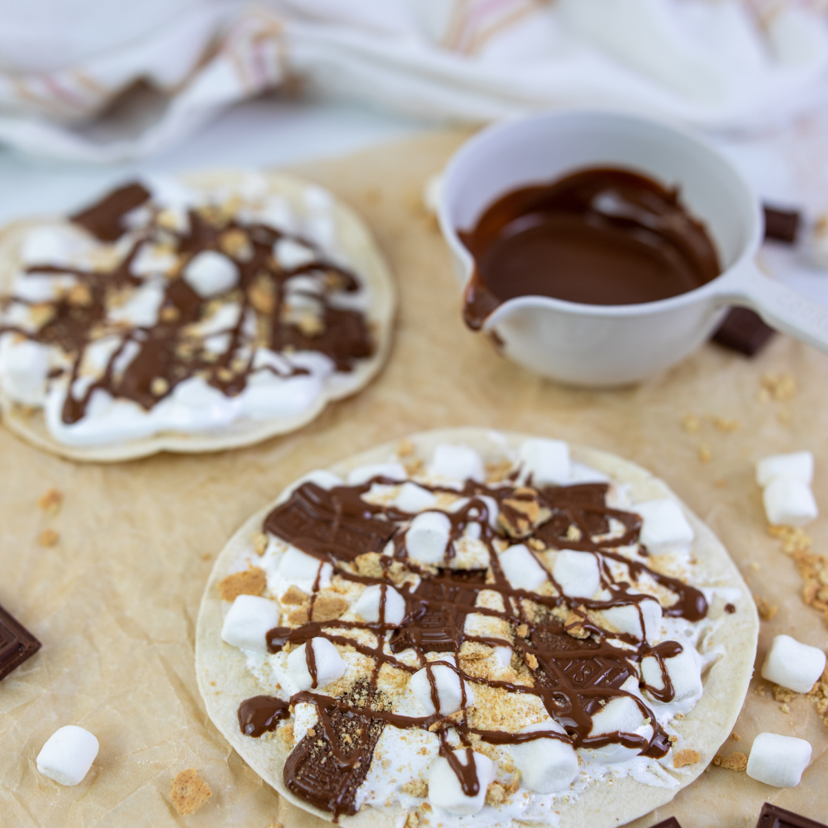 How To Make S'mores Pizza On Blackstone Griddle