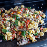 Easy Blackstone Italian Sausage Tortellini (30-Minute One-Pan Dinner)