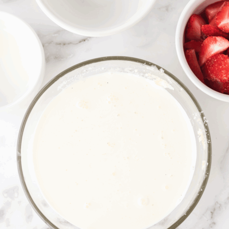 Add all of the ingredients into a mixing bowl.