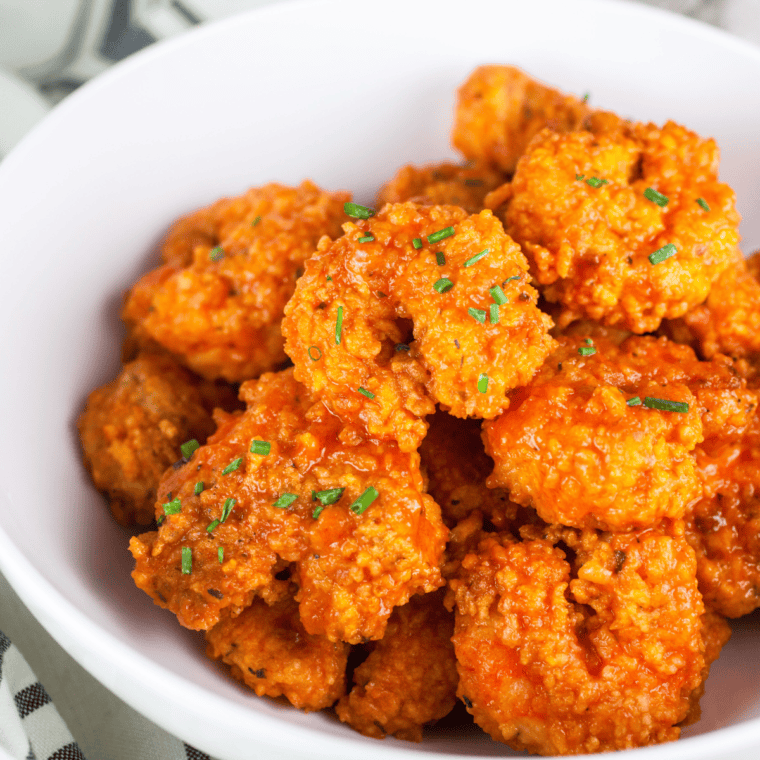 Crispy shrimp tossed in spicy chili crisp sauce, Panda Express-style.