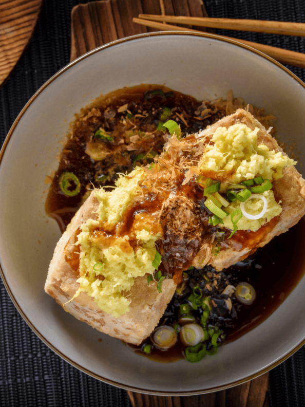 Crispy Air Fryer Tofu (How to Make Crispy Tofu) - Fork To Spoon