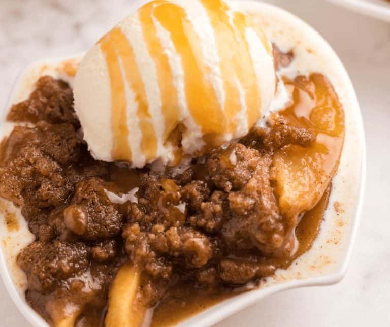 Air Fryer Apples with Cinnamon Fork To Spoon