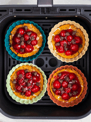 Air Fryer Cherry Oatmeal Pies