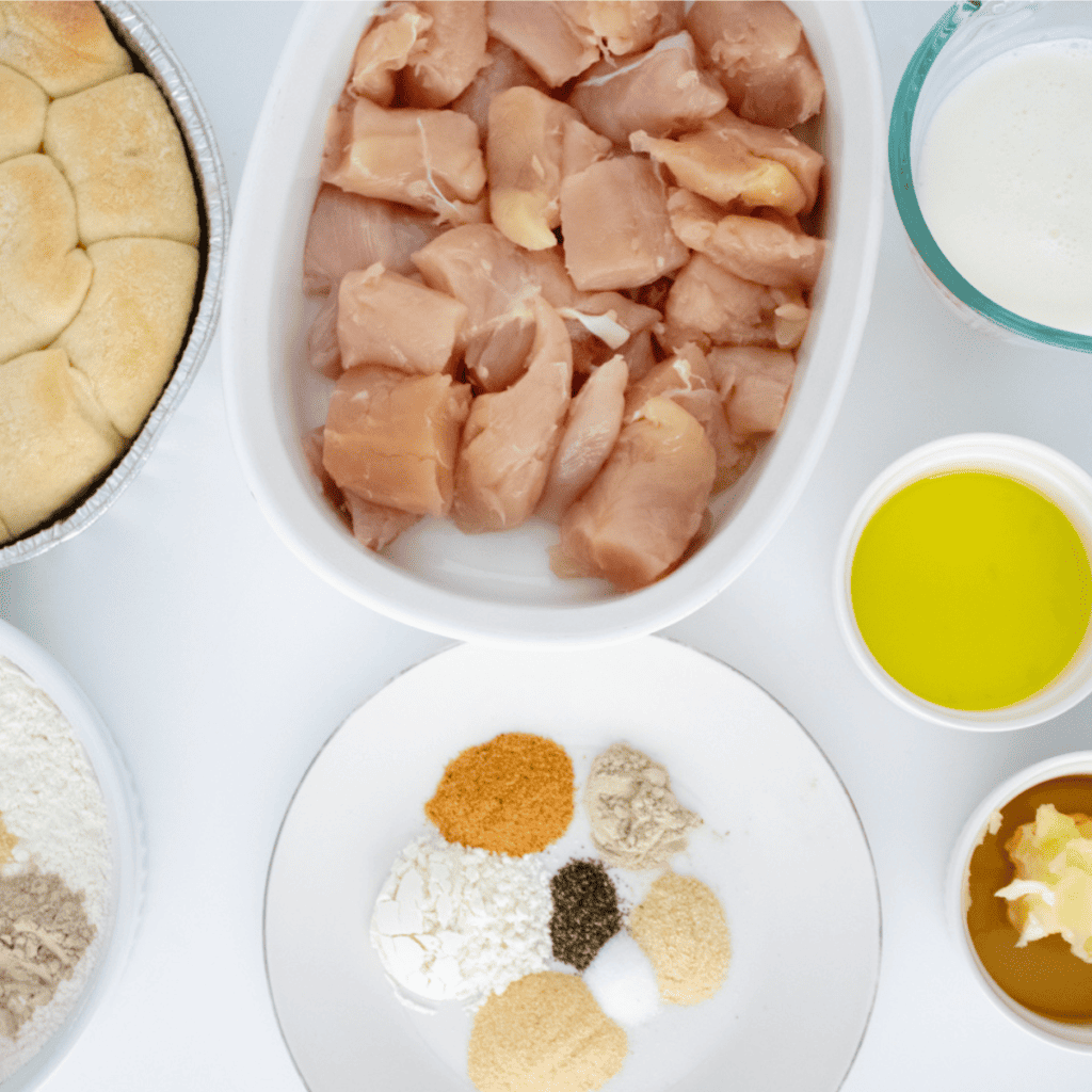 Ingredients Needed For Air Fryer Copycat Chick-Fil-A Chicken Minis