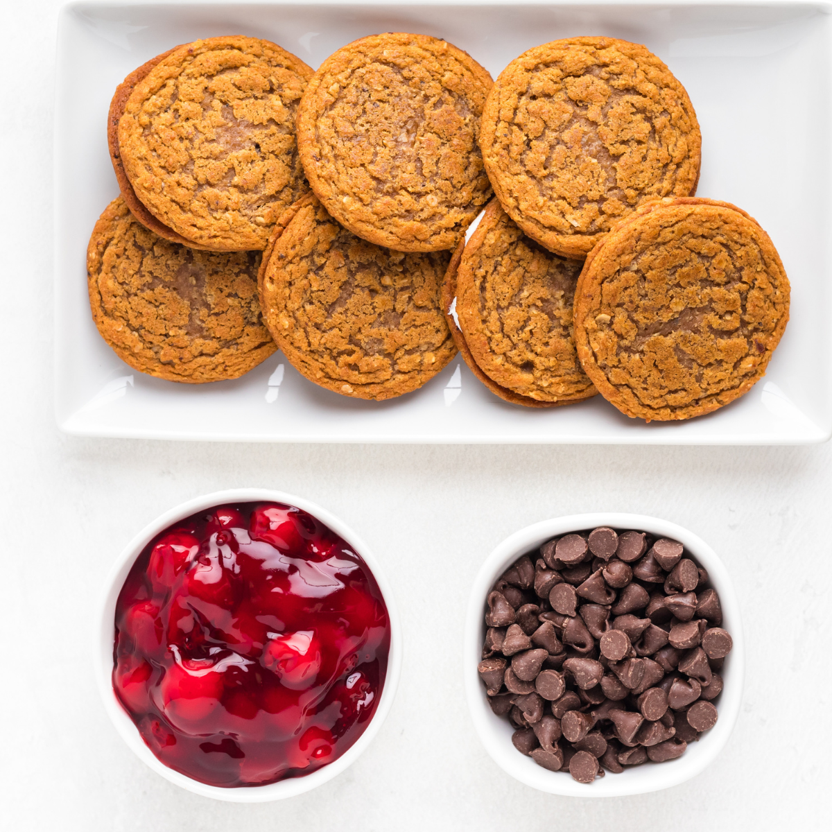 Ingredients Needed For Air Fryer Cherry Oatmeal Pies