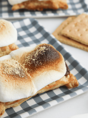 If you're looking for a delicious and simple dessert perfect for summer season get-togethers, these Air Fryer Puff Pastry S'mores Bites are the ones for you!