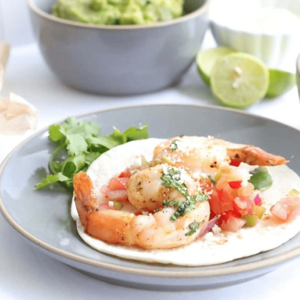 Air Fryer Shrimp Fajitas