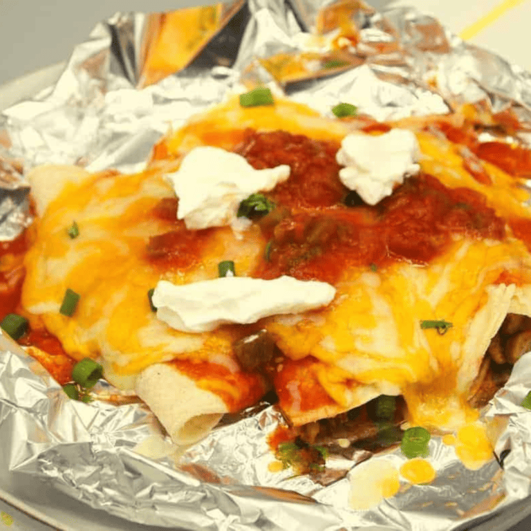 Air Fryer Turkey Enchiladas Fork To Spoon