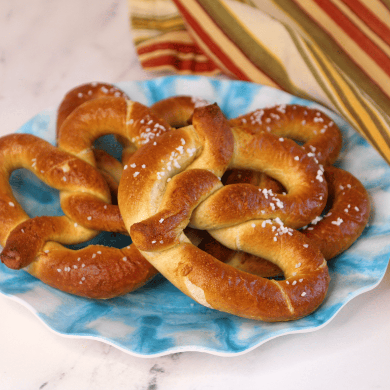 Air Fryer Auntie Anne’s Frozen Pretzels Fork To Spoon