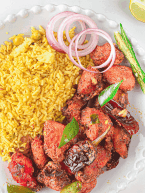 Easy Air Fryer Chicken 65 Recipe