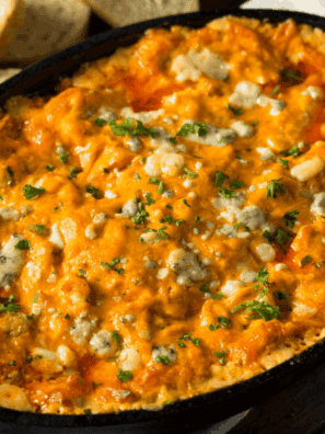 Easy Instant Pot Buffalo Chicken Dip