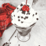 Ninja Creami Dr. Pepper Cream Soda with smooth, creamy frozen texture in pint container