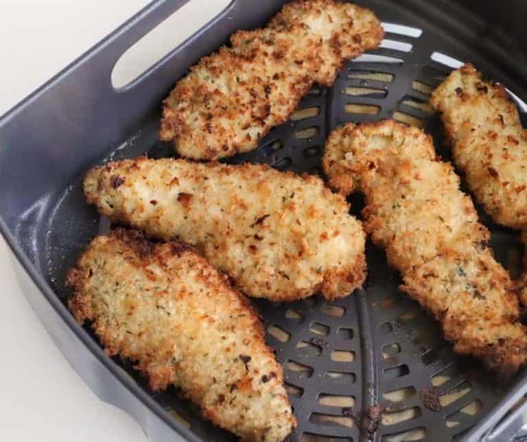 Air Fryer Honey Garlic Chicken Tenders - Fork To Spoon