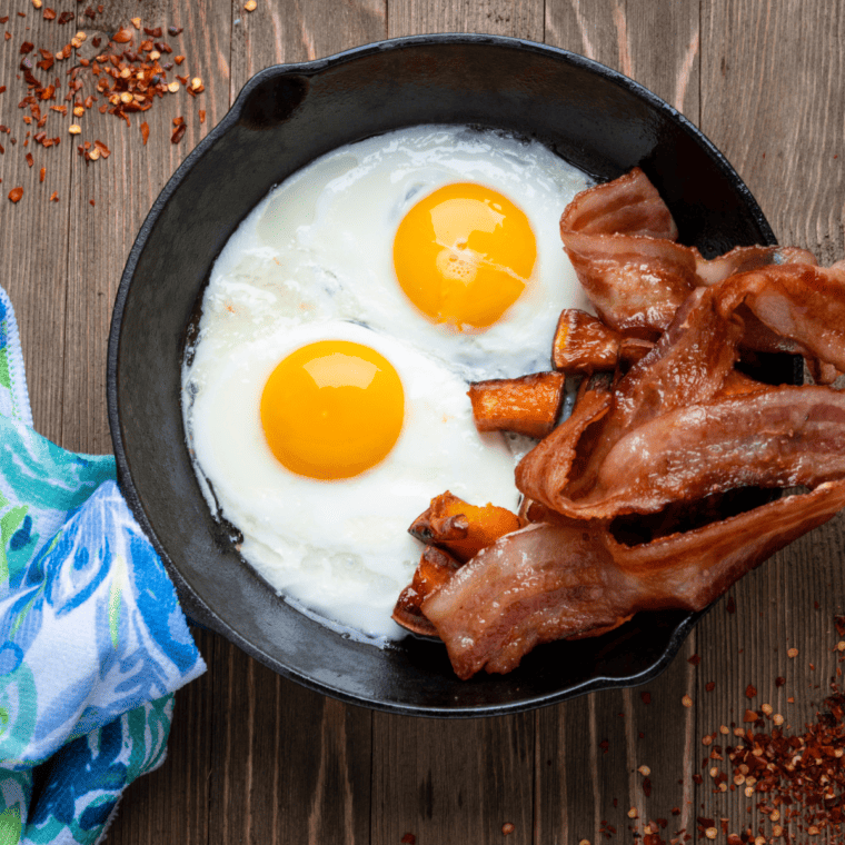 Can you put bacon in air fryer?