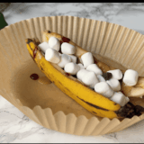 Easy Air Fryer Banana Split Recipe