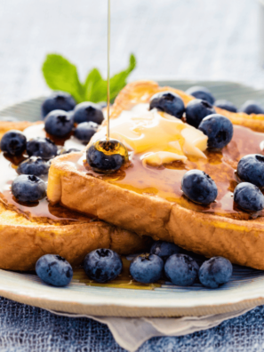 Easy Air Fryer Eggless French Toast