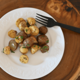 Air Fryer Parmesan Potatoes