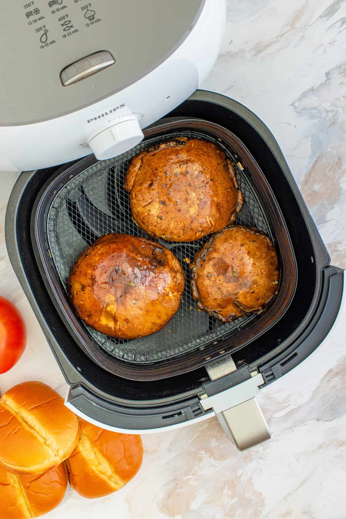 Air Fryer Portobello Mushrooms Fork To Spoon