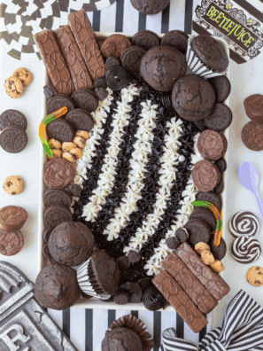 Beetlejuice Buttercream Board