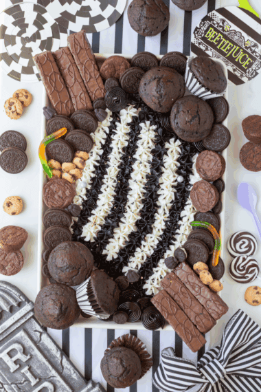 Beetlejuice Buttercream Board