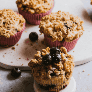 These Ninja Woodfire Blueberry Muffins are golden, fluffy, and packed with juicy blueberries in every bite. Quick to make on the grill, they&rsquo;re perfect for breakfast, brunch, or an easy sweet snack.