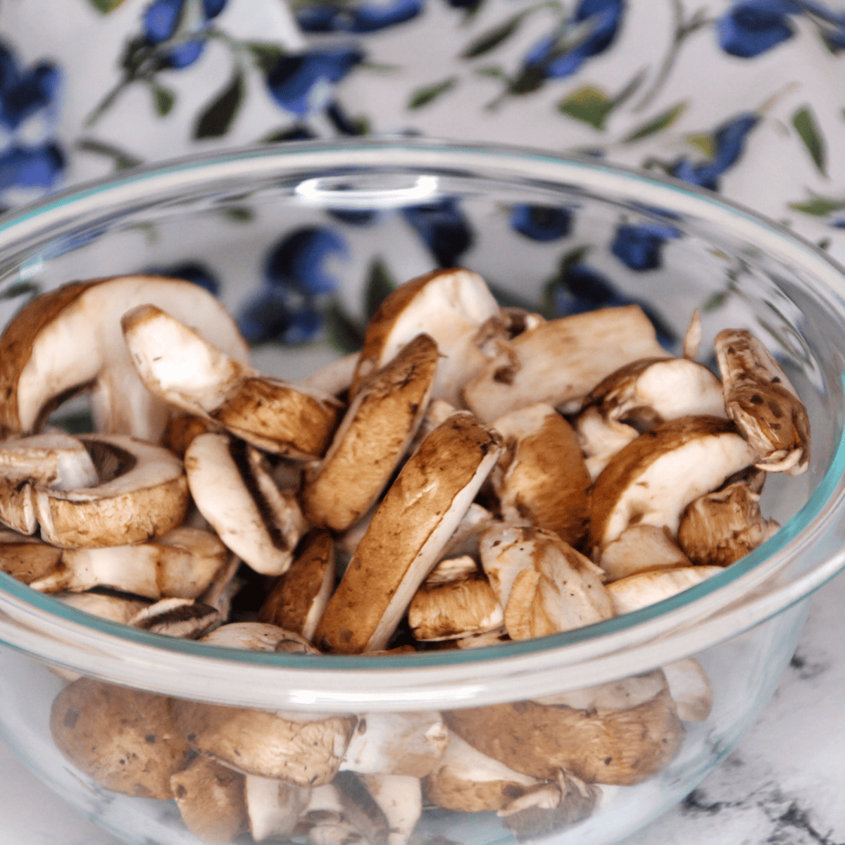 Air Fryer Cremini Mushrooms Fork To Spoon