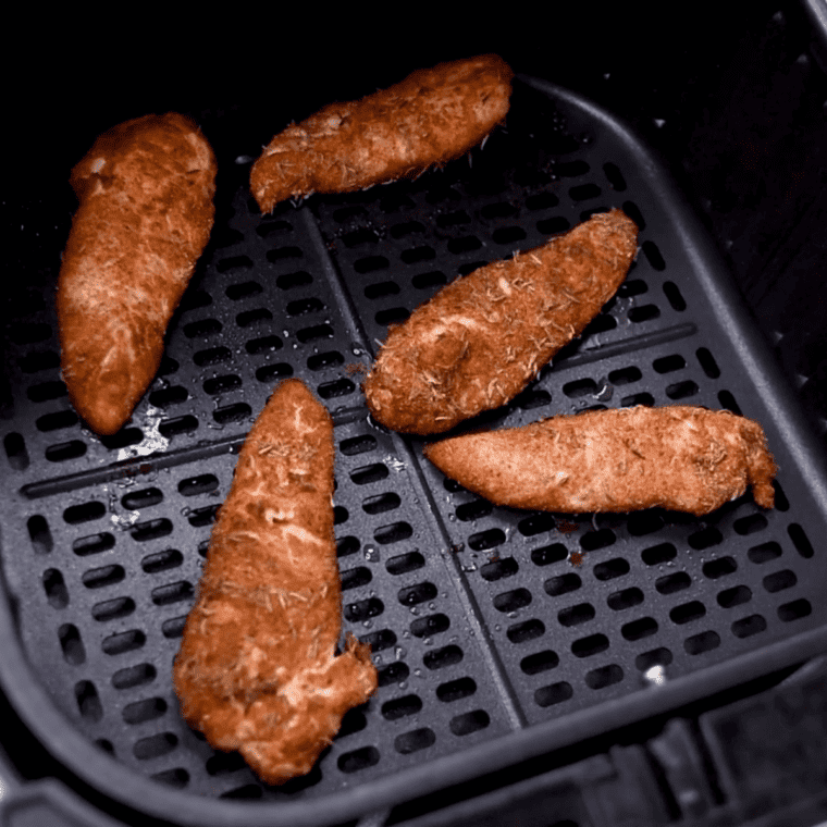 Air Fryer Frozen Chicken Tenders (No Breading)