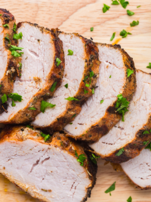 Air Fryer Frozen Pork Tenderloin (No Thawing Required!)
