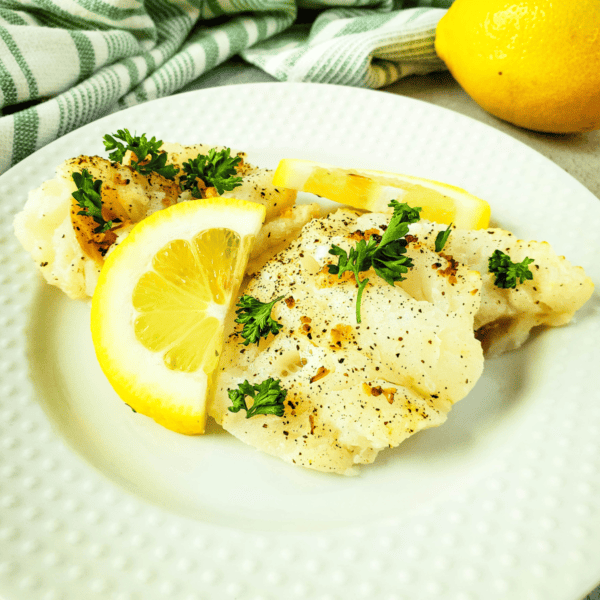 Air Fryer Lemon Pepper Cod Fork To Spoon