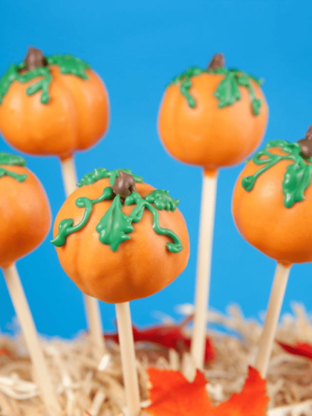 Air Fryer Pumpkin Cake Pops poster cover image