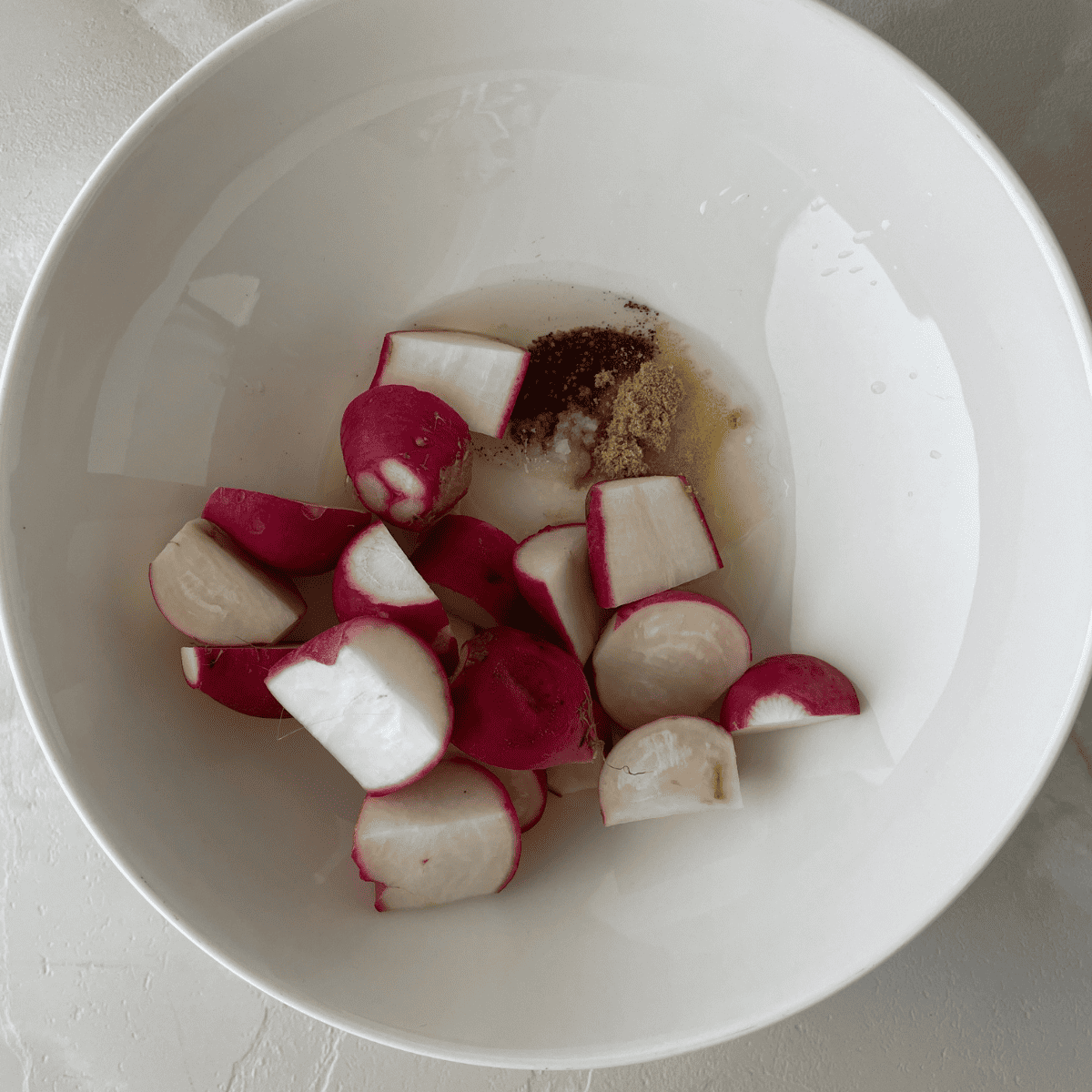 Air Fryer Roasted Radishes Fork To Spoon
