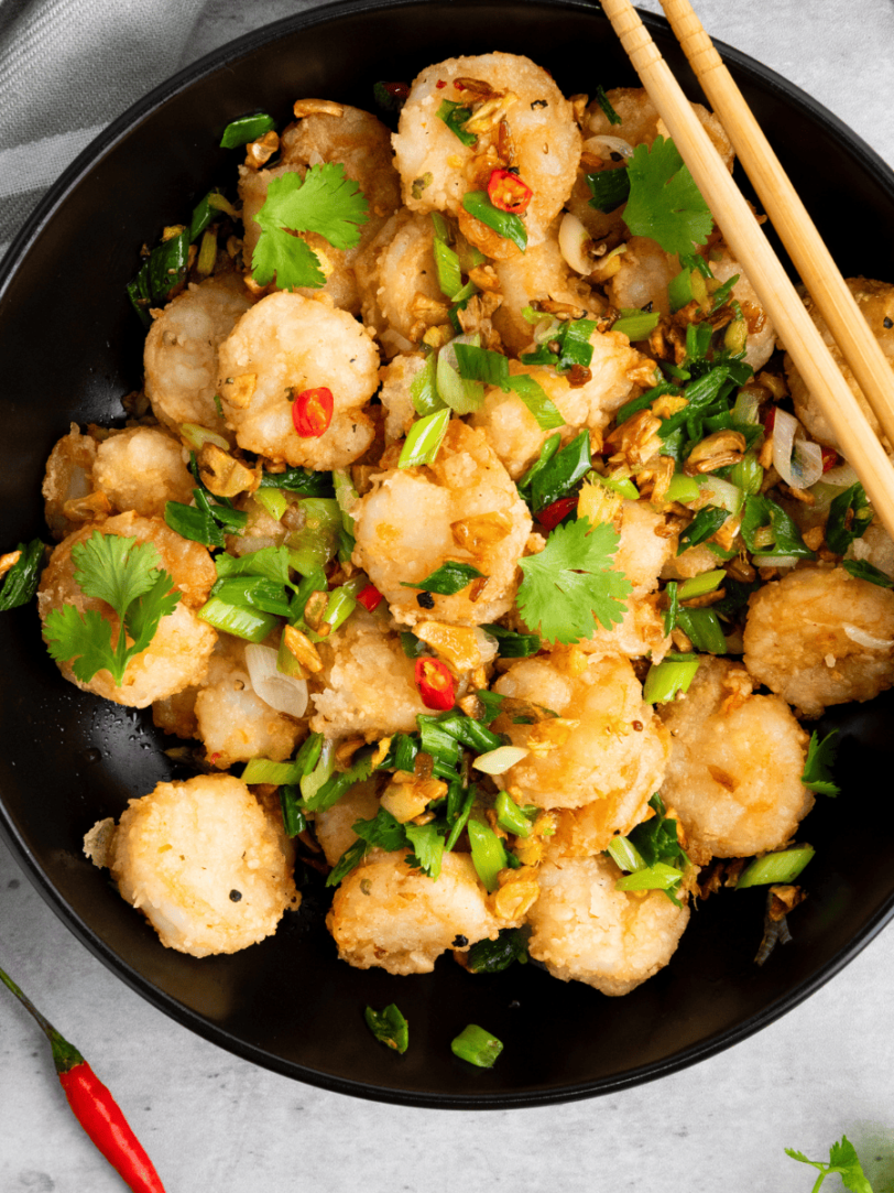 Air Fryer Crispy Shrimp Fork To Spoon