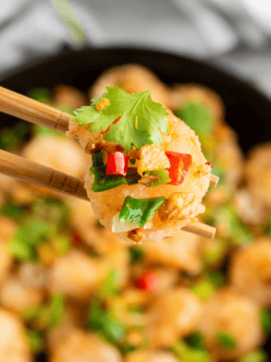 Air Fryer Salt and Pepper Shrimp (Crispy Chinese-Style)