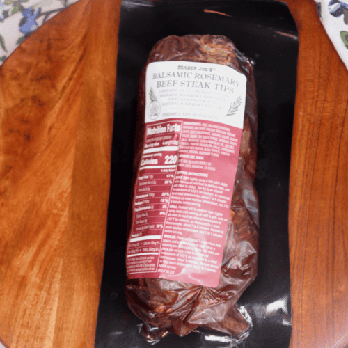Air Fryer Trader Joe's Balsamic Rosemary Steak Tips Fork To Spoon
