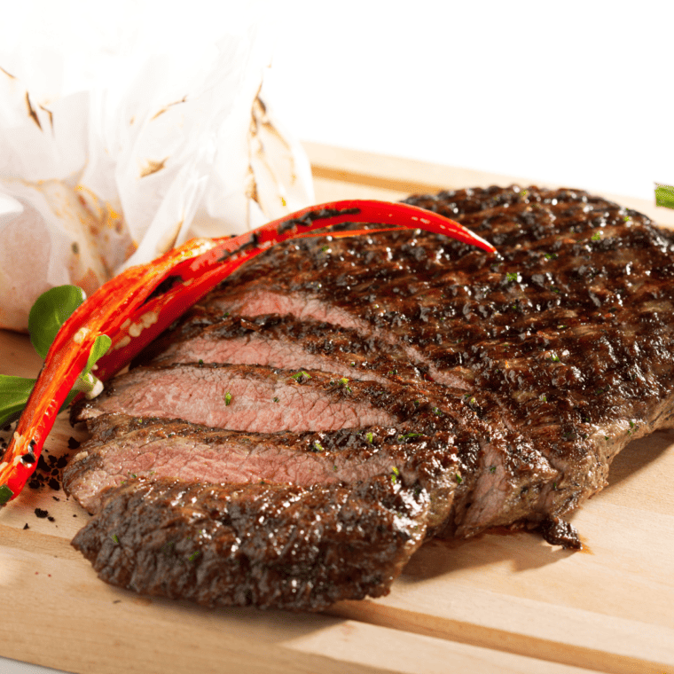Write a detailed ingreient list for flank steak blackstone griddle