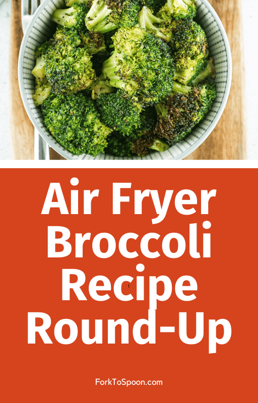 Air Fryer Broccoli Recipe Round-Up