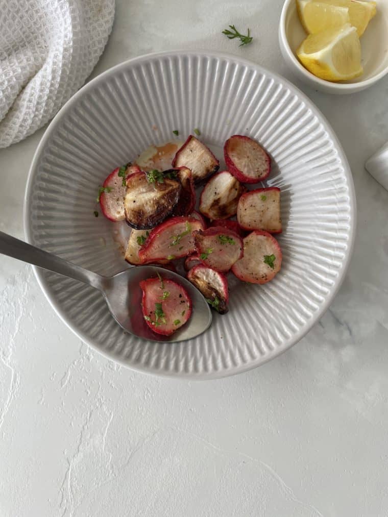 Easy Roasted Air Fryer Radishes