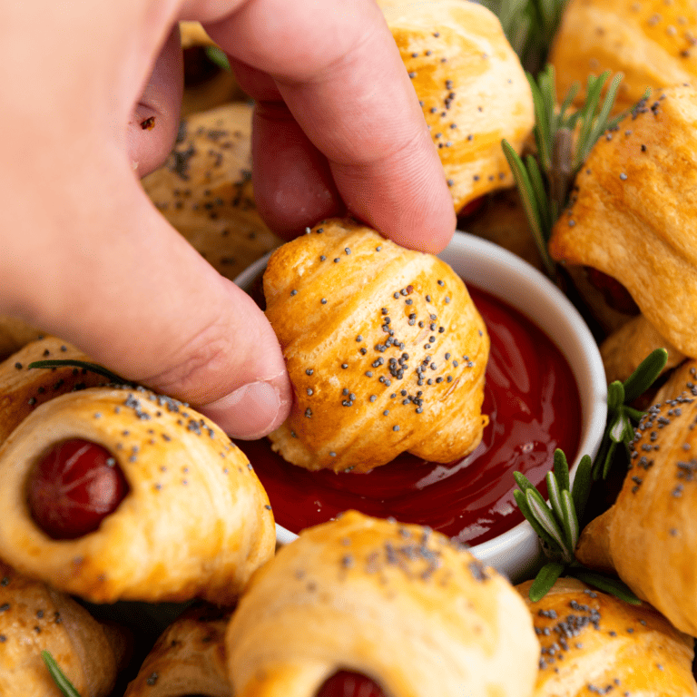 Frozen Pigs In A Blanket Air Fryer Fork To Spoon