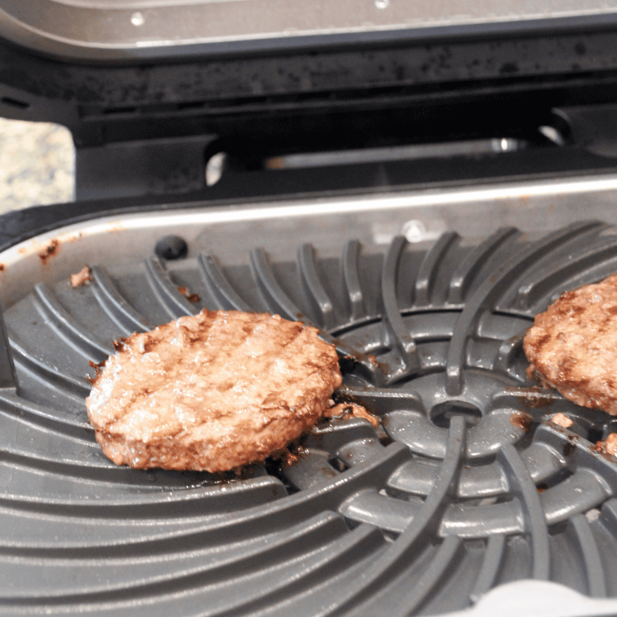 Ninja Foodi Grill Hamburgers Fork To Spoon