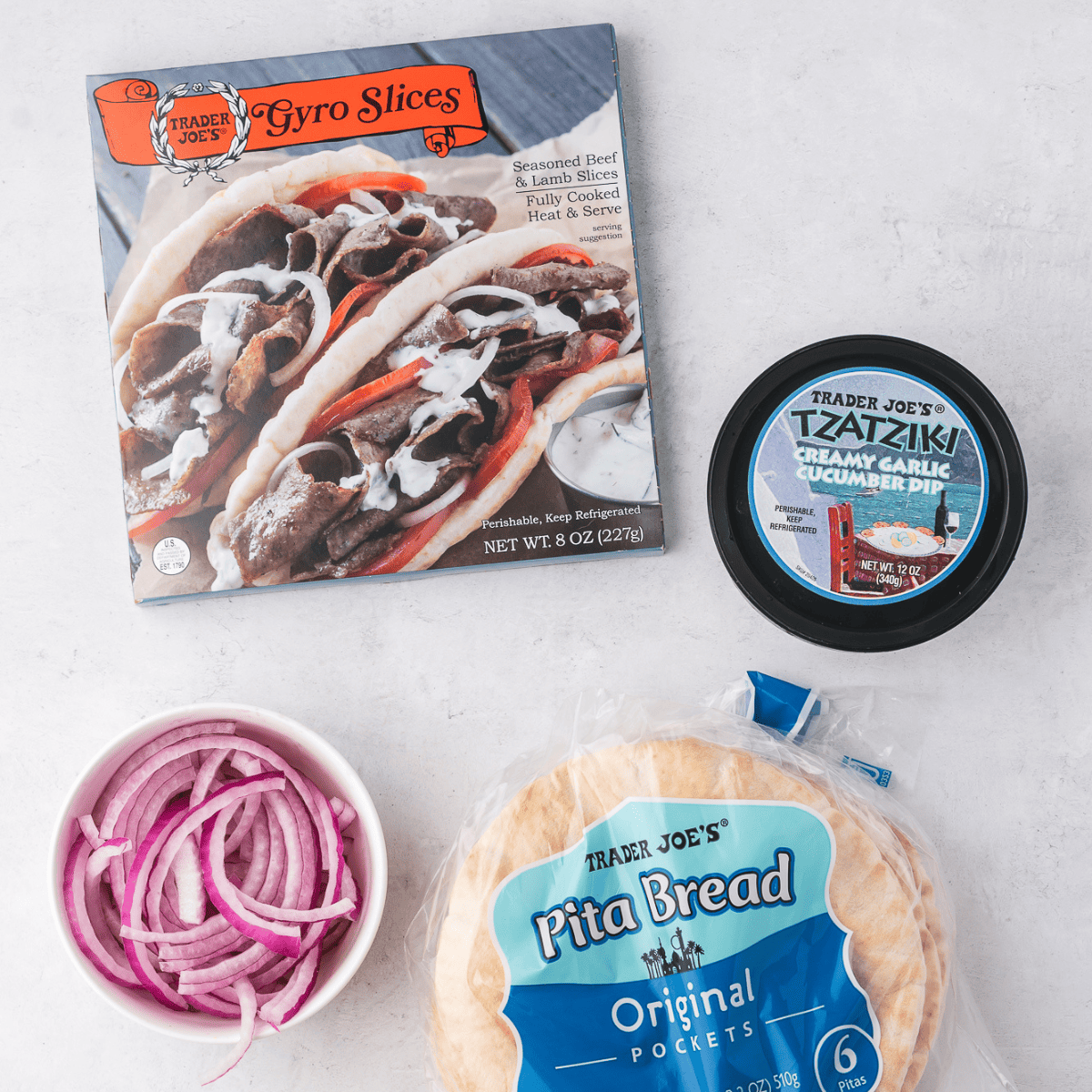 Trader Joe's Gyro Meat Air Fryer Fork To Spoon