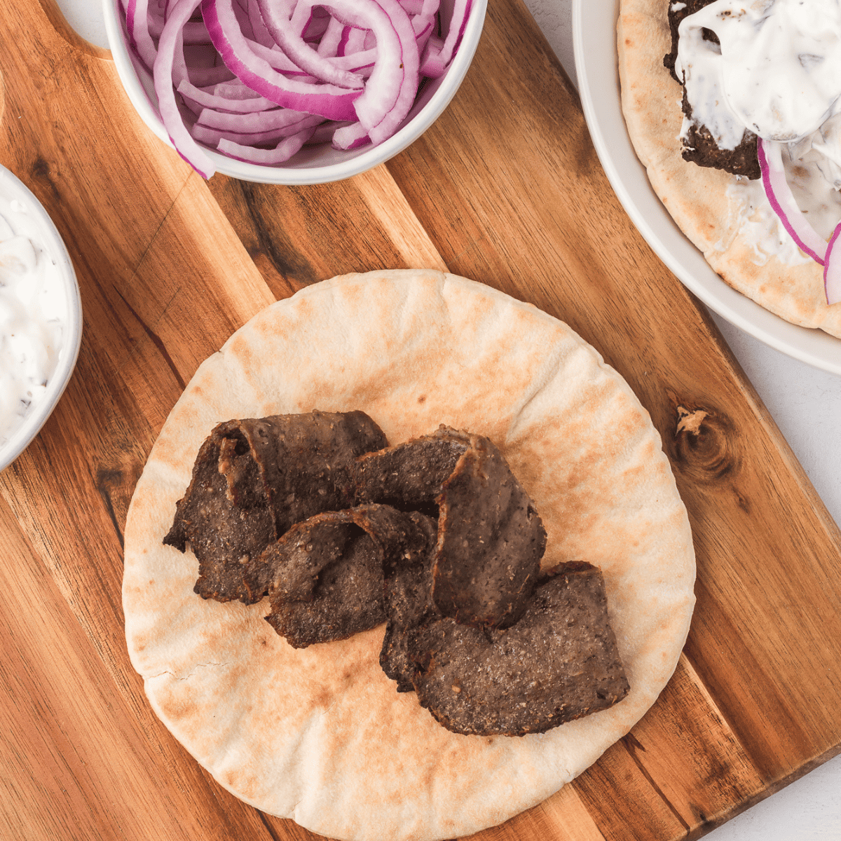 Trader Joe's Gyro Meat Air Fryer Fork To Spoon