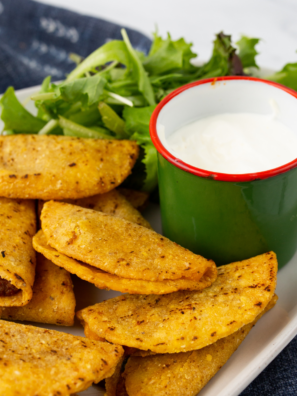 Crispy Trader Joe's mini chicken tacos from your air fryer in just 7 minutes. Exact temp, tips, toppings & the 2025 product update you need to know.