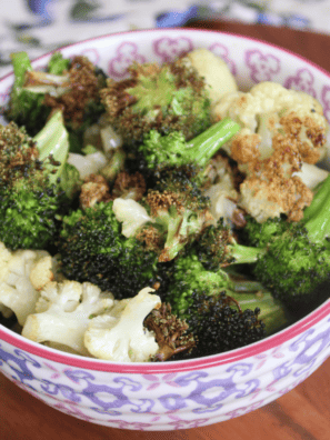 air fryer broccoli and cauliflower