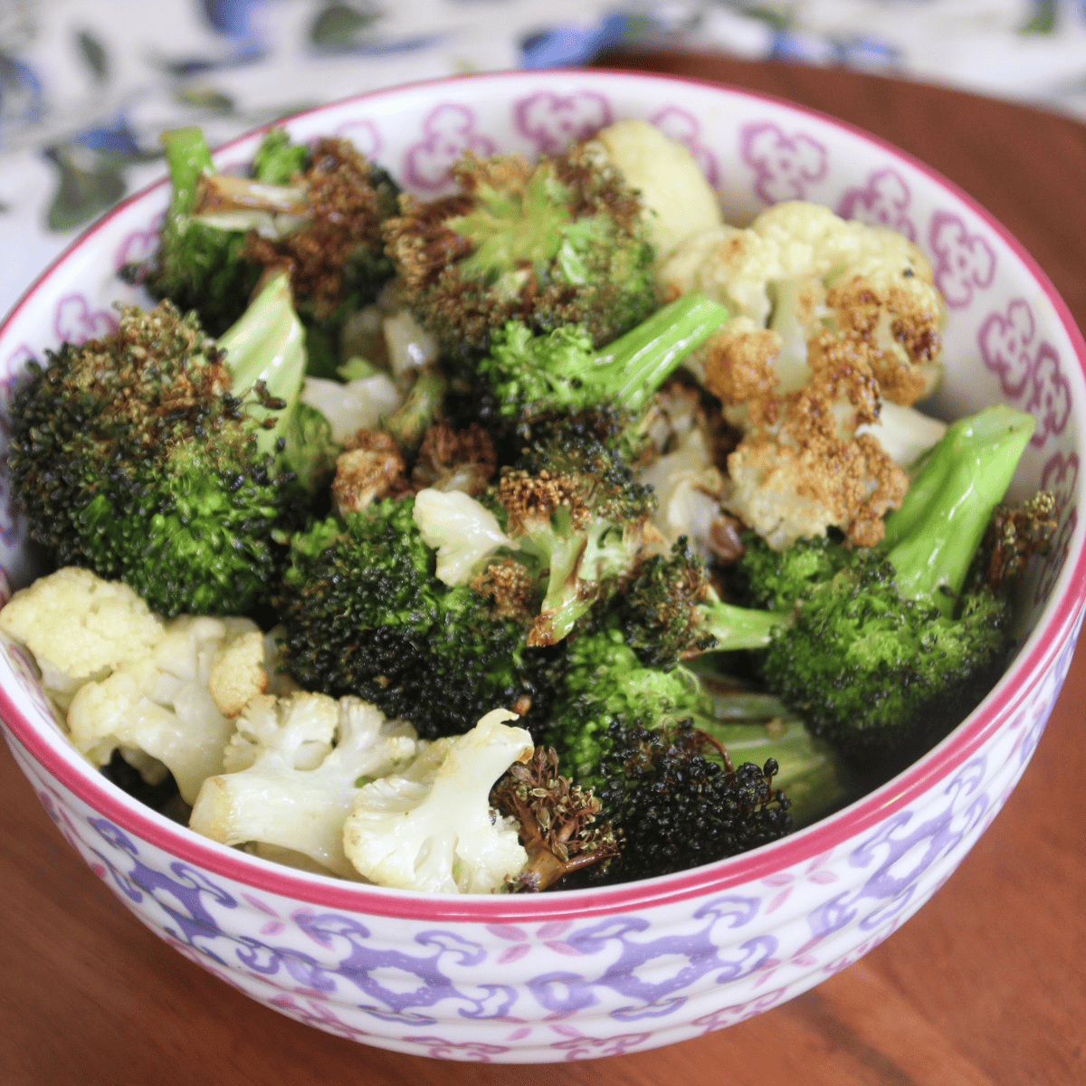 Air fryer broccoli and cheap cauliflower