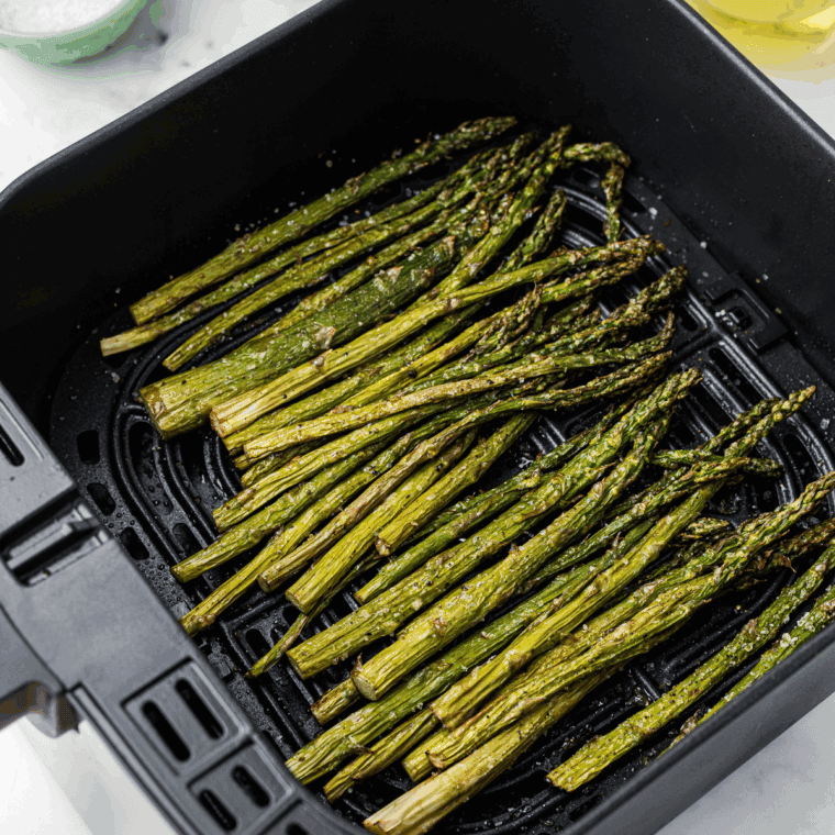 Pan-seared asparagus with lemon zest