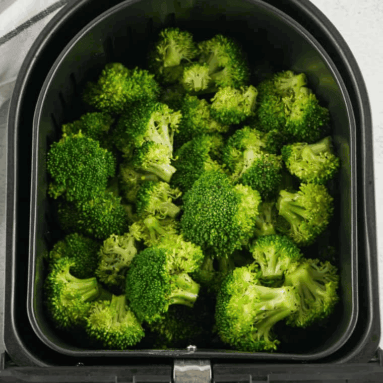 Crispy Broccoli roasted with Parmesan