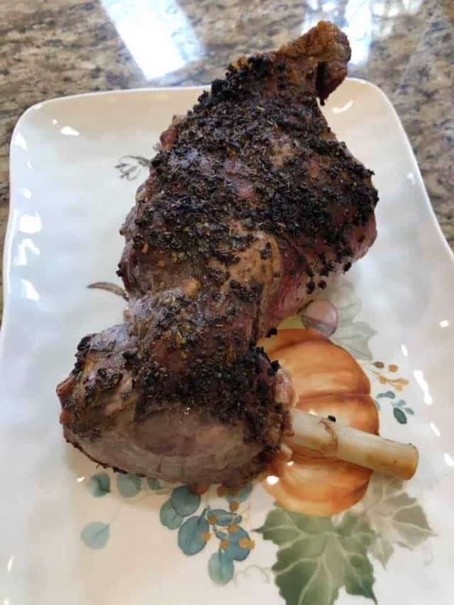 Air Fryer Leg Of Lamb Fork To Spoon