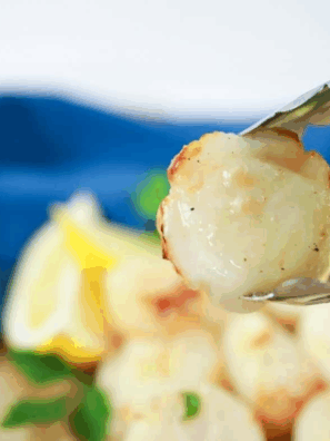 Air Fryer Frozen Scallops