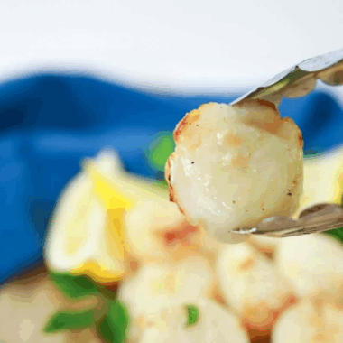Air Fryer Frozen Scallops