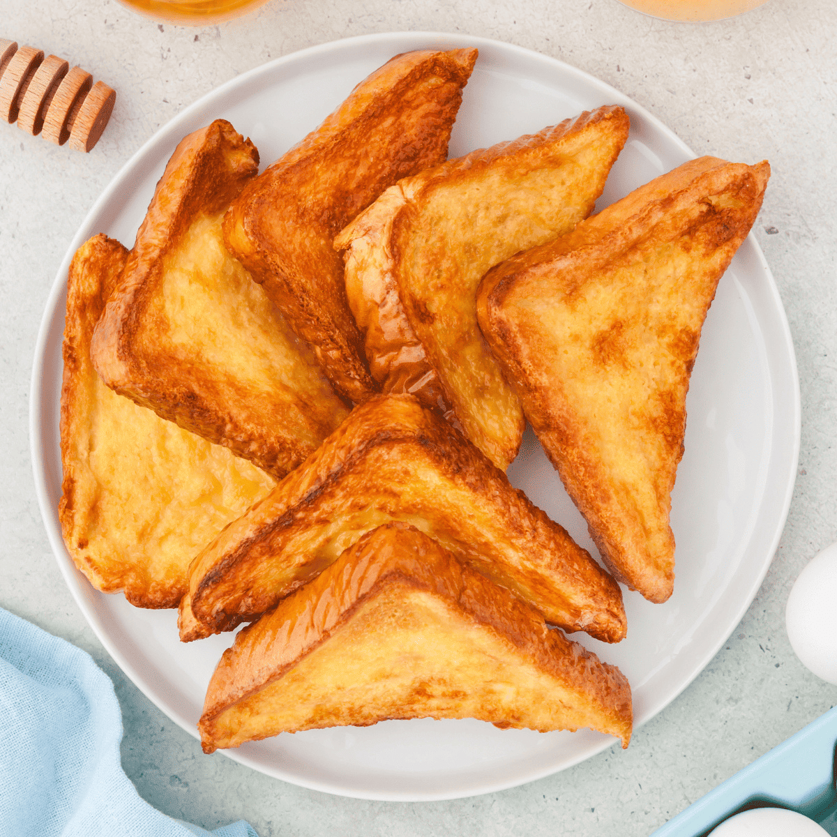 Air Fryer Honey Toast